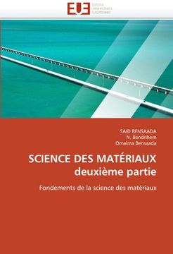 portada Science Des Materiaux Deuxieme Partie