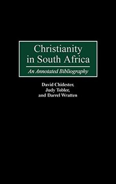 portada Christianity in South Africa: An Annotated Bibliography (Bibliographies and Indexes in Religious Studies) (en Inglés)