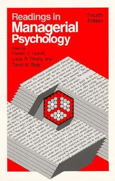 portada readings in managerial psychology (en Inglés)