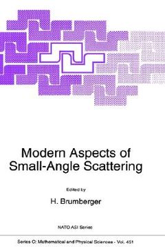 portada modern aspects of small-angle scattering