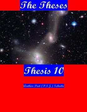 portada The Theses Thesis 10: The Theses as Thesis 10 (en Inglés)