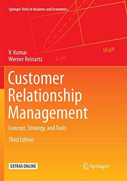 portada Customer Relationship Management: Concept, Strategy, and Tools (in English)