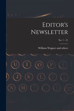 portada Editor's Newsletter; No. 1 - 31 (en Inglés)