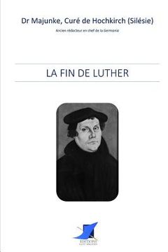 portada La fin de Luther (in French)