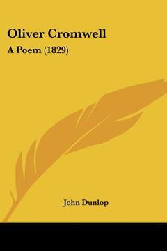 portada oliver cromwell: a poem (1829) (en Inglés)