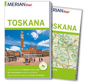 portada Merian Live! Reiseführer Toskana: Mit Extra-Karte zum Herausnehmen