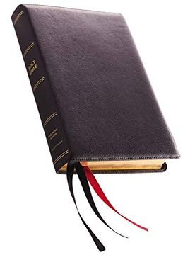portada Kjv, Reference Bible, Giant Print, Premium Leather, Black, Sterling Edition, Comfort Print (en Inglés)