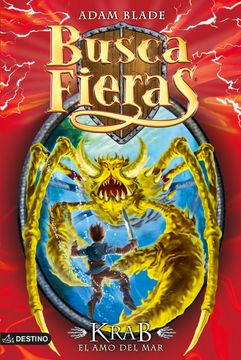 portada Krab, el Amo del Mar [With 4 Trading Cards] = Krabb, Master of the Sea (in Spanish)