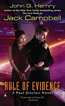 portada Rule of Evidence (Paul Sinclair Novel) (en Inglés)