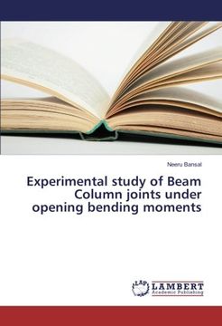 portada Experimental study of Beam Column joints under opening bending moments