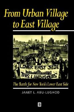 portada from urban village to east village (in English)