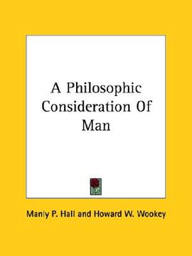 portada a philosophic consideration of man