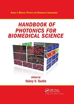 portada Handbook of Photonics for Biomedical Science (Series in Medical Physics and Biomedical Engineering) (en Inglés)