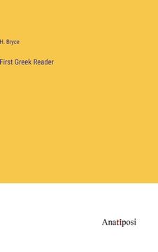 portada First Greek Reader (en Inglés)