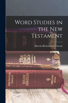 portada Word Studies in the New Testament (en Inglés)