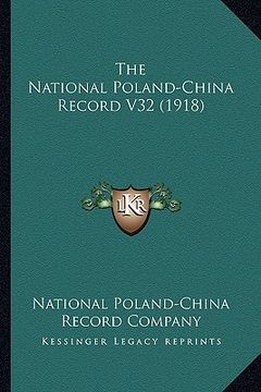 portada the national poland-china record v32 (1918) (in English)