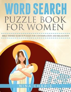 portada Word Search Puzzle Book for Women: Bible Themed Search Puzzles for Contemplation and Relaxation (in English)