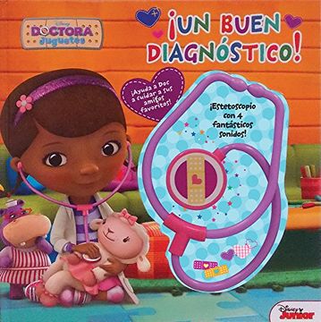 portada Libro Estetoscopio: Doctora Juguetes un Buen Diagnostic
