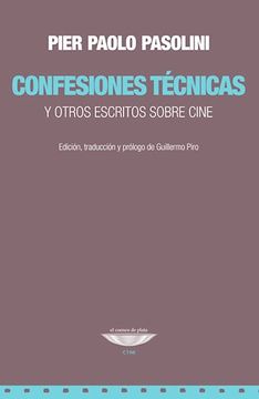 portada Confesiones Tecnicas y Otros Escritos Sobre Cine