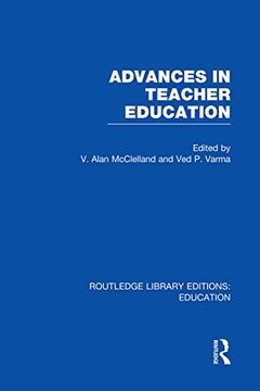 portada Advances in Teacher Education (Rle edu n) (en Inglés)