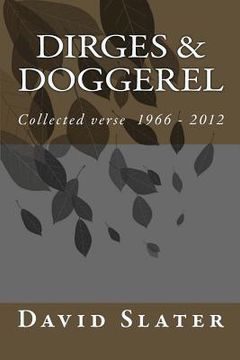 portada dirges & doggerel (en Inglés)