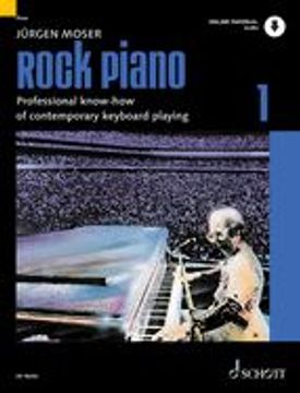 portada Rock Piano: Professional Know-How of Contemporary Keyboard-Playing. Band 1. Klavier Oder Keyboard. Ausgabe mit Online-Audiodatei [no Binding ]