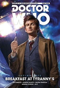 portada Doctor Who: The Tenth Doctor: Breakfast at Tyranny's Volume 8 (dr who Graphic Novel) (in English)