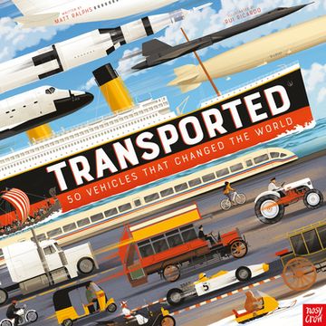 portada Transported: 50 Vehicles That Changed the World (en Inglés)
