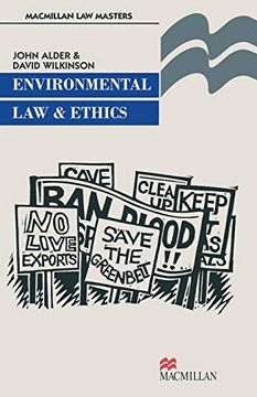 portada Environmental law and Ethics (Palgrave law Masters) (en Inglés)