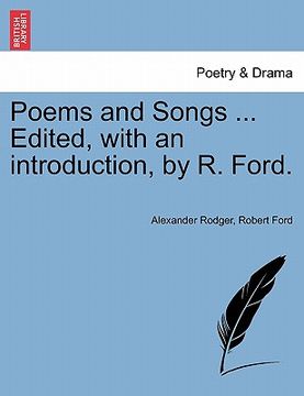 portada poems and songs ... edited, with an introduction, by r. ford. (in English)
