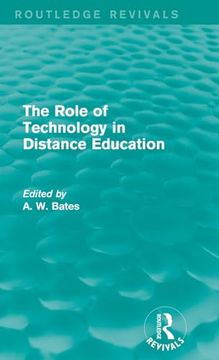 portada The Role of Technology in Distance Education (Routledge Revivals) (en Inglés)