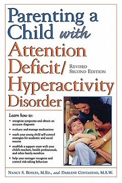 portada parenting a child with attention deficit/hyperactivity disorder
