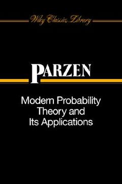 portada modern probability theory and its applications (en Inglés)