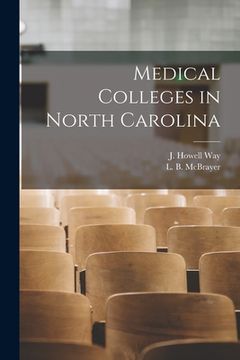 portada Medical Colleges in North Carolina (en Inglés)