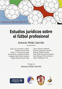 portada Estudios Juridicos Sobre El Futbol Profesional