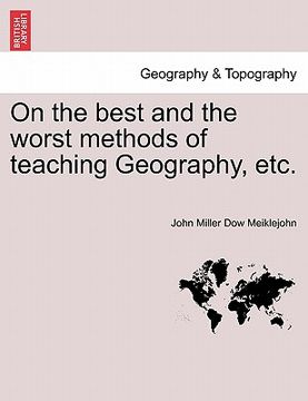 portada on the best and the worst methods of teaching geography, etc.