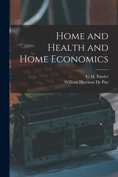 portada Home and Health and Home Economics (en Inglés)