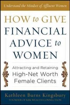 portada how to give financial advice to women (en Inglés)