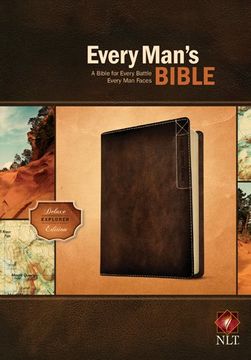 portada Every Man's Bible NLT, Deluxe Explorer Edition (en Inglés)