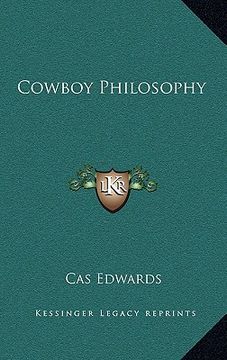 portada cowboy philosophy (in English)