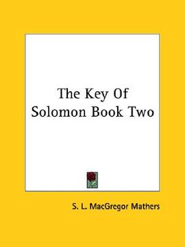 portada the key of solomon book two (en Inglés)