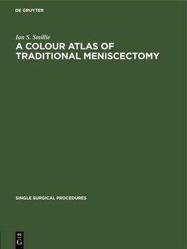 portada A Colour Atlas of Traditional Meniscectomy (en Alemán)