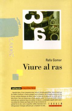 portada Viure al ras (in Catalá)