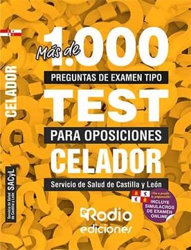 portada Mas de 1. 000 Preguntas Para Celadores del Servicio de Salud de Castilla y Leon