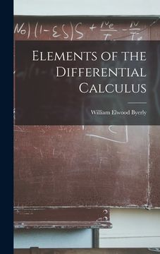 portada Elements of the Differential Calculus (in English)