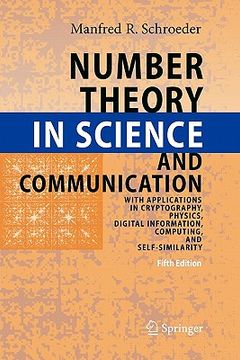 portada number theory in science and communication: with applications in cryptography, physics, digital information, computing, and self-similarity (en Inglés)