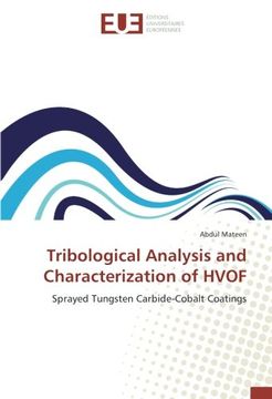 portada Tribological Analysis and Characterization of HVOF: Sprayed Tungsten Carbide-Cobalt Coatings