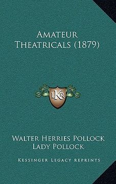 portada amateur theatricals (1879) (en Inglés)