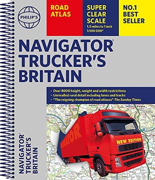 portada Philip's Navigator Trucker's Britain: Spiral (en Inglés)