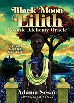 portada Black Moon Lilith Cosmic Alchemy Oracle: A 44-Card Deck and Guidebook (en Inglés)